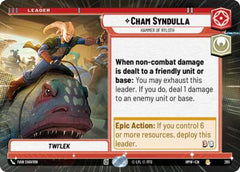 Cham Syndulla - Hammer of Ryloth - 285 - Rare (Hyperspace) - Homeworlds
