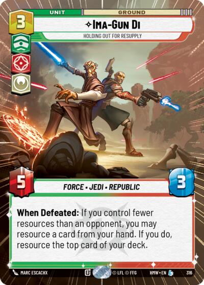 Ima-Gun Di - Holding Out For Resupply - 316 - Legendary (Hyperspace) - Homeworlds