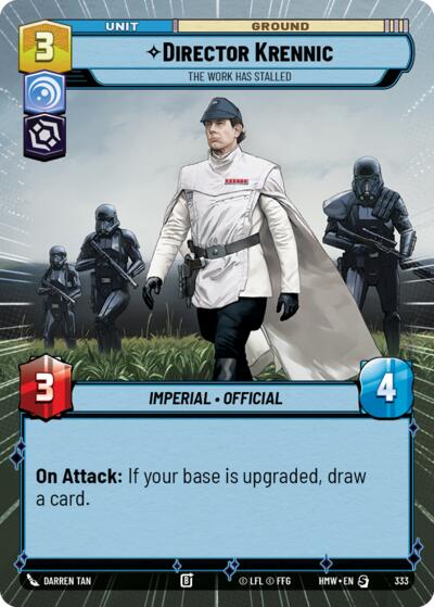 Director Krennic - The Work Has Stalled - 333 - Special (Hyperspace) - Homeworlds