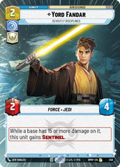 Yord Fandar - Devoutly Disciplined - 346 - Rare (Hyperspace) - Homeworlds