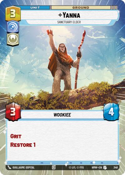 Yanna - Sanctuary Elder - 348 - Uncommon (Hyperspace) - Homeworlds