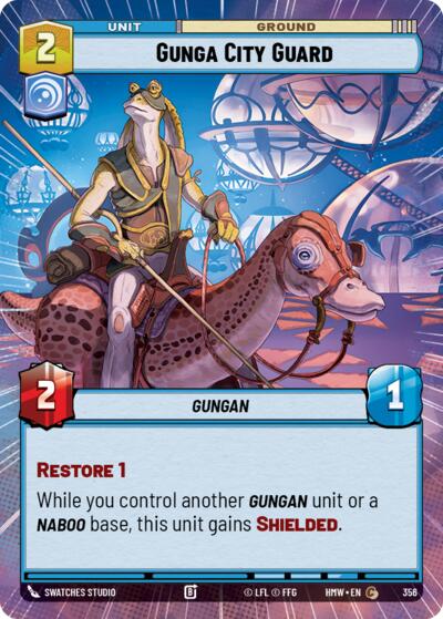 Gunga City Guard - 356 - Common (Hyperspace) - Homeworlds