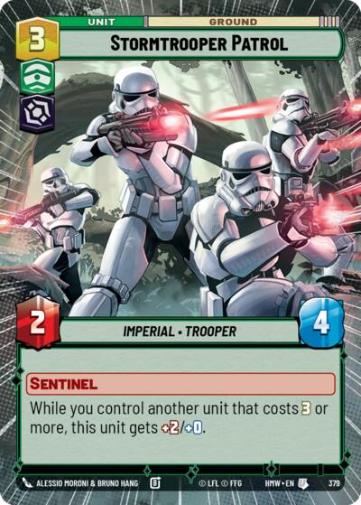 Stormtrooper Patrol - 379 - Uncommon (Hyperspace) - Homeworlds