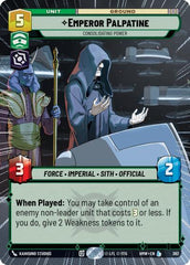Emperor Palpatine - Consolidating Power - 382 - Legendary (Hyperspace) - Homeworlds