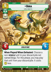 Boga - Loyal Varactyl - 394 - Uncommon (Hyperspace) - Homeworlds