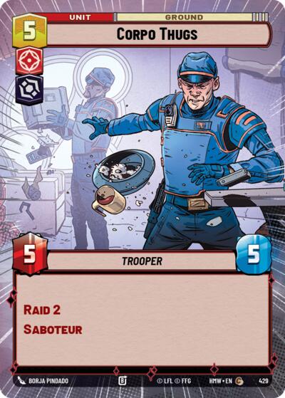 Corpo Thugs - 429 - Common (Hyperspace) - Homeworlds