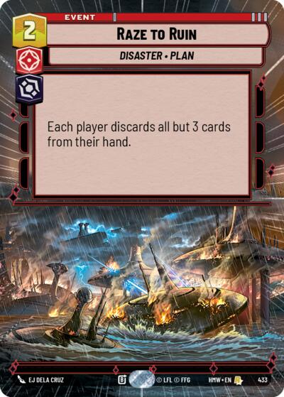Raze to Ruin - 433 - Rare (Hyperspace) - Homeworlds