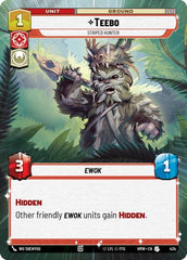 Teebo - Striped Hunter - 434 - Uncommon (Hyperspace) - Homeworlds