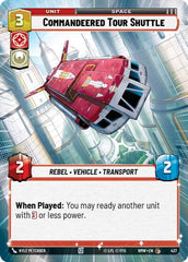 Commandeered Tour Shuttle - 437 - Common (Hyperspace) - Homeworlds