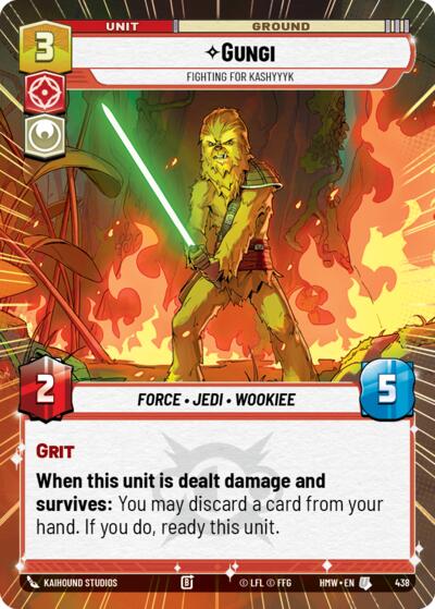 Gungi - Fighting for Kashyyyk - 438 - Uncommon (Hyperspace) - Homeworlds