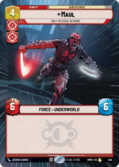 Maul - Only Revenge Remains - 446 - Rare (Hyperspace) - Homeworlds