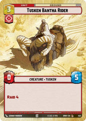 Tusken Bantha Rider - 453 - Common (Hyperspace) - Homeworlds