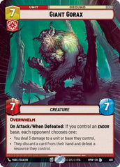 Giant Gorax - 460 - Legendary (Hyperspace) - Homeworlds