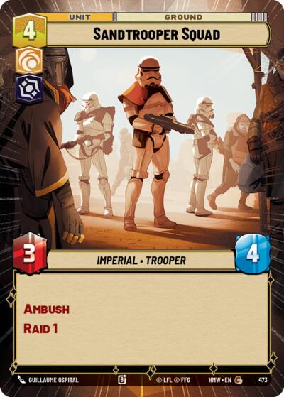 Sandtrooper Squad - 473 - Common (Hyperspace) - Homeworlds