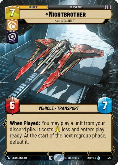 Nightbrother - Maul's Gauntlet - 476 - Legendary (Hyperspace) - Homeworlds