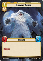 Lurking Wampa - 501 - Common (Hyperspace) - Homeworlds