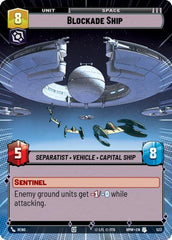 Blockade Ship - 523 - Uncommon (Hyperspace) - Homeworlds