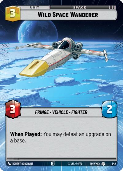 Wild Space Wanderer - 542 - Uncommon (Hyperspace) - Homeworlds