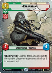 Krrsantan - Santo - 556 - Rare (Hyperspace Foil) - Homeworlds