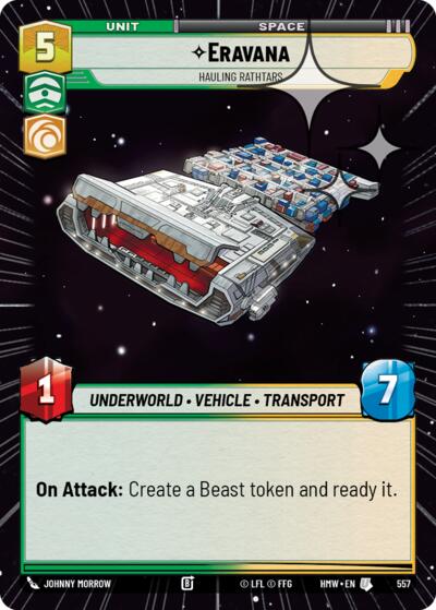Eravana - Hauling Rathtars - 557 - Uncommon (Hyperspace Foil) - Homeworlds