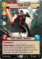 Third Sister - Cycle of Vengeance - 561 - Legendary (Hyperspace Foil) - Homeworlds