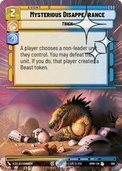 Mysterious Disappearance - 568 - Rare (Hyperspace Foil) - Homeworlds