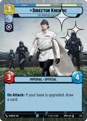Director Krennic - The Work Has Stalled - 571 - Special (Hyperspace Foil) - Homeworlds