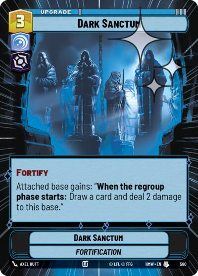 Dark Sanctum - 580 - Uncommon (Hyperspace Foil) - Homeworlds