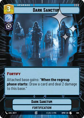 Dark Sanctum - 580 - Uncommon (Hyperspace Foil) - Homeworlds