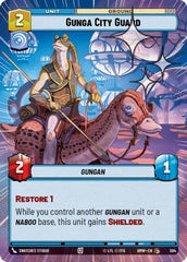 Gunga City Guard - 594 - Common (Hyperspace Foil) - Homeworlds