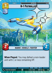 N-1 Patroller - 596 - Common (Hyperspace Foil) - Homeworlds