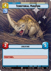 Territorial Mudhorn - 599 - Common (Hyperspace Foil) - Homeworlds