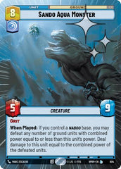 Sando Aqua Monster - 604 - Legendary (Hyperspace Foil) - Homeworlds