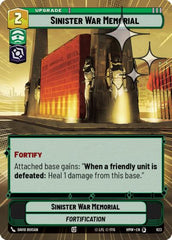 Sinister War Memorial - 623 - Special (Hyperspace Foil) - Homeworlds