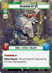Hijacked AT-ST - 631 - Special (Hyperspace Foil) - Homeworlds