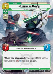 Luminara Unduli - Besieged General - 634 - Legendary (Hyperspace Foil) - Homeworlds