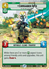 Commander Gree - Of the 41st Elite Corps - 648 - Rare (Hyperspace Foil) - Homeworlds