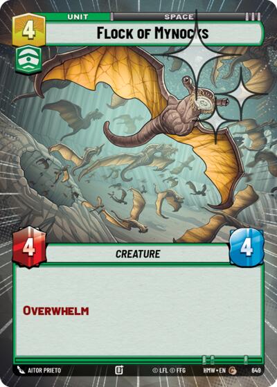 Flock of Mynocks - 649 - Common (Hyperspace Foil) - Homeworlds