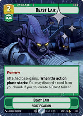 Beast Lair - 657 - Rare (Hyperspace Foil) - Homeworlds