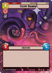 Filthy Dianoga - 665 - Common (Hyperspace Foil) - Homeworlds