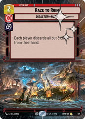 Raze to Ruin - 671 - Rare (Hyperspace Foil) - Homeworlds