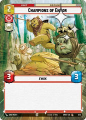 Champions of Endor - 673 - Common (Hyperspace Foil) - Homeworlds
