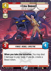 Ezra Bridger - What Are You Afraid Of? - 678 - Rare (Hyperspace Foil) - Homeworlds