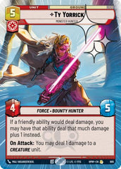 Ty Yorrick - Monster Hunter - 695 - Rare (Hyperspace Foil) - Homeworlds