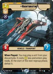 Nightbrother - Maul's Gauntlet - 714 - Legendary (Hyperspace Foil) - Homeworlds