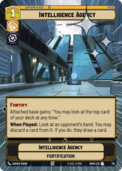 Intelligence Agency - 715 - Uncommon (Hyperspace Foil) - Homeworlds