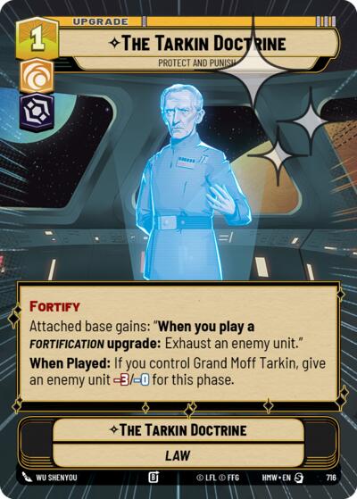The Tarkin Doctrine - Protect and Punish - 716 - Special (Hyperspace Foil) - Homeworlds