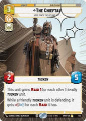 The Chieftain - Here Since the Oceans Dried - 722 - Rare (Hyperspace Foil) - Homeworlds