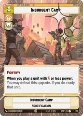 Insurgent Camp - 726 - Uncommon (Hyperspace Foil) - Homeworlds