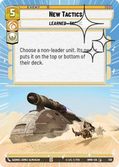 New Tactics - 728 - Common (Hyperspace Foil) - Homeworlds